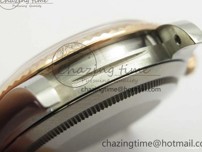 Black 904 36mm Jubilee Wrapped RG Bracelet 116231 GMF SS SS RG DateJust on Dial Diam A2836 Wrapped 0313